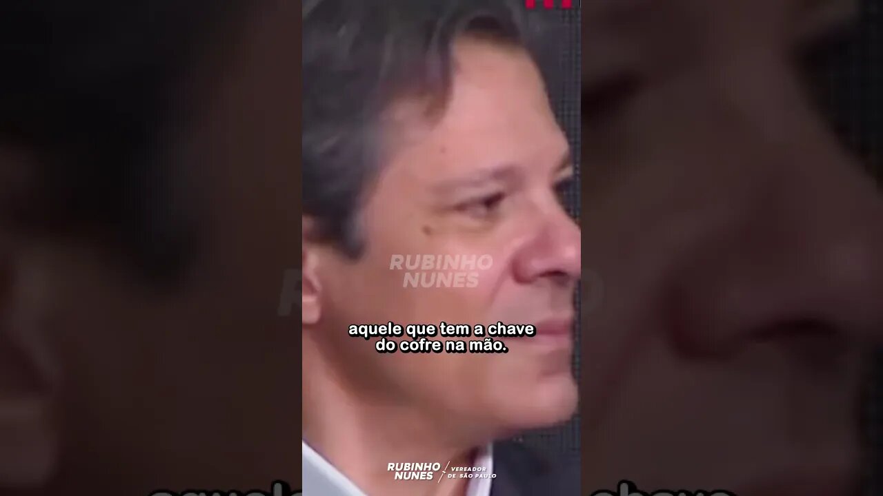 Tem que fazer muito o L pra elogiar o poste do Haddad #lula #shorts #haddad #direita #noticias