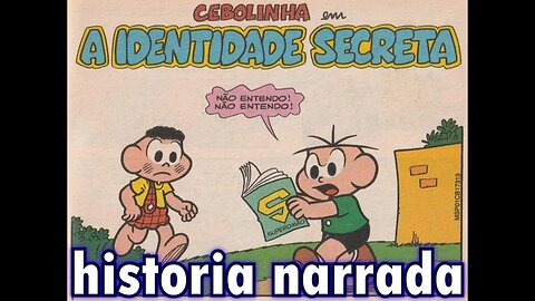 Cebolinha em-A identidade secreta | Gibis do Rapha