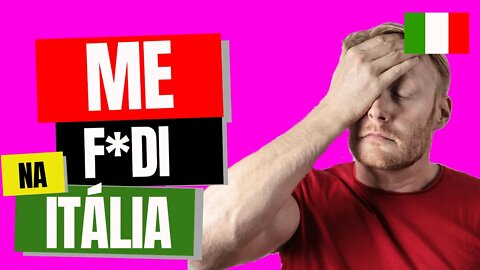 5 Coisas que podem te F*DER a sua viagem para a Itália