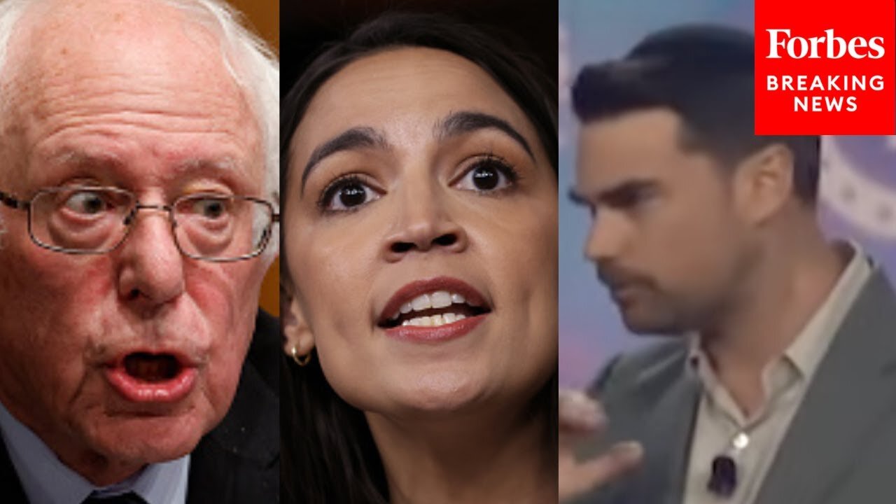 'Useless Leeches On The A-- Of Society': Ben Shapiro Absolutely Laces Into Bernie Sanders And AOC