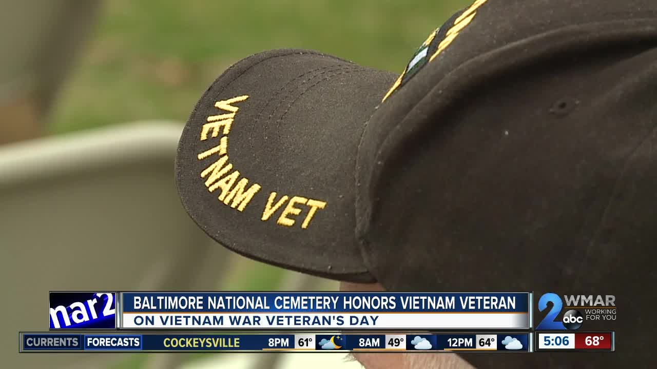 Baltimore National Cemetery honors Vietnam veterans