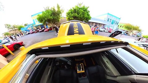 2006 Dodge Charger Top Banana = #dodgecharger #carshow #insta360