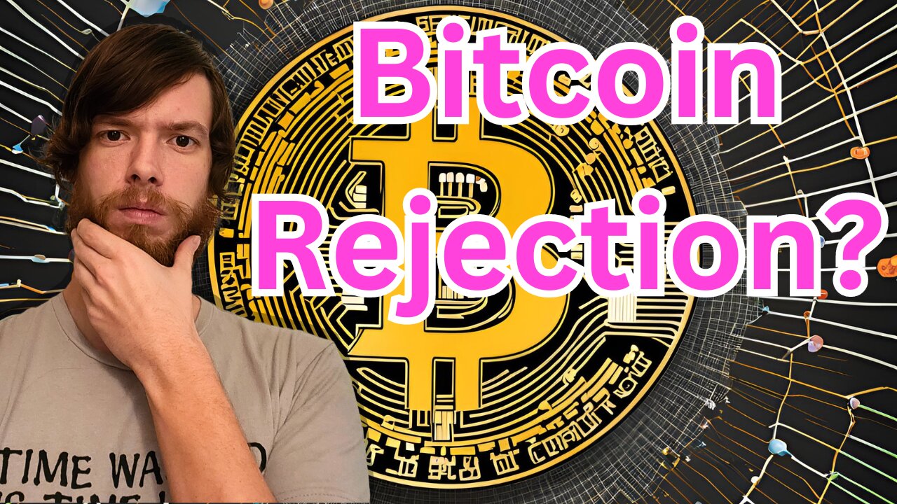 Bitcoin Rejection? E460 #crypto #grt #xrp #algo #ankr #btc #crypto