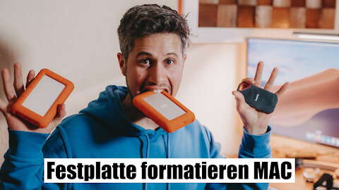 Externe Festplatte formatieren auf MAC | für Windows & MAC | Anleitung Deutsch [4K]