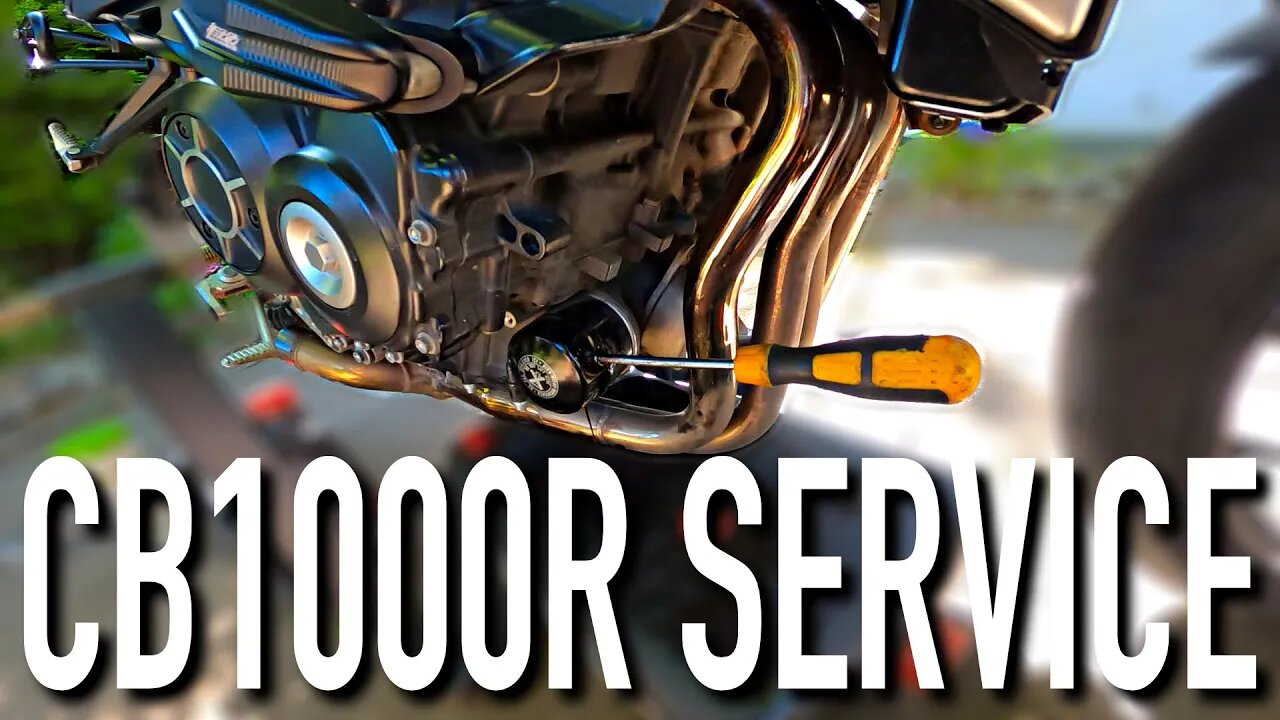 Servicing The CB1000R | Oil, Tyres, K&N Air Filter and More…