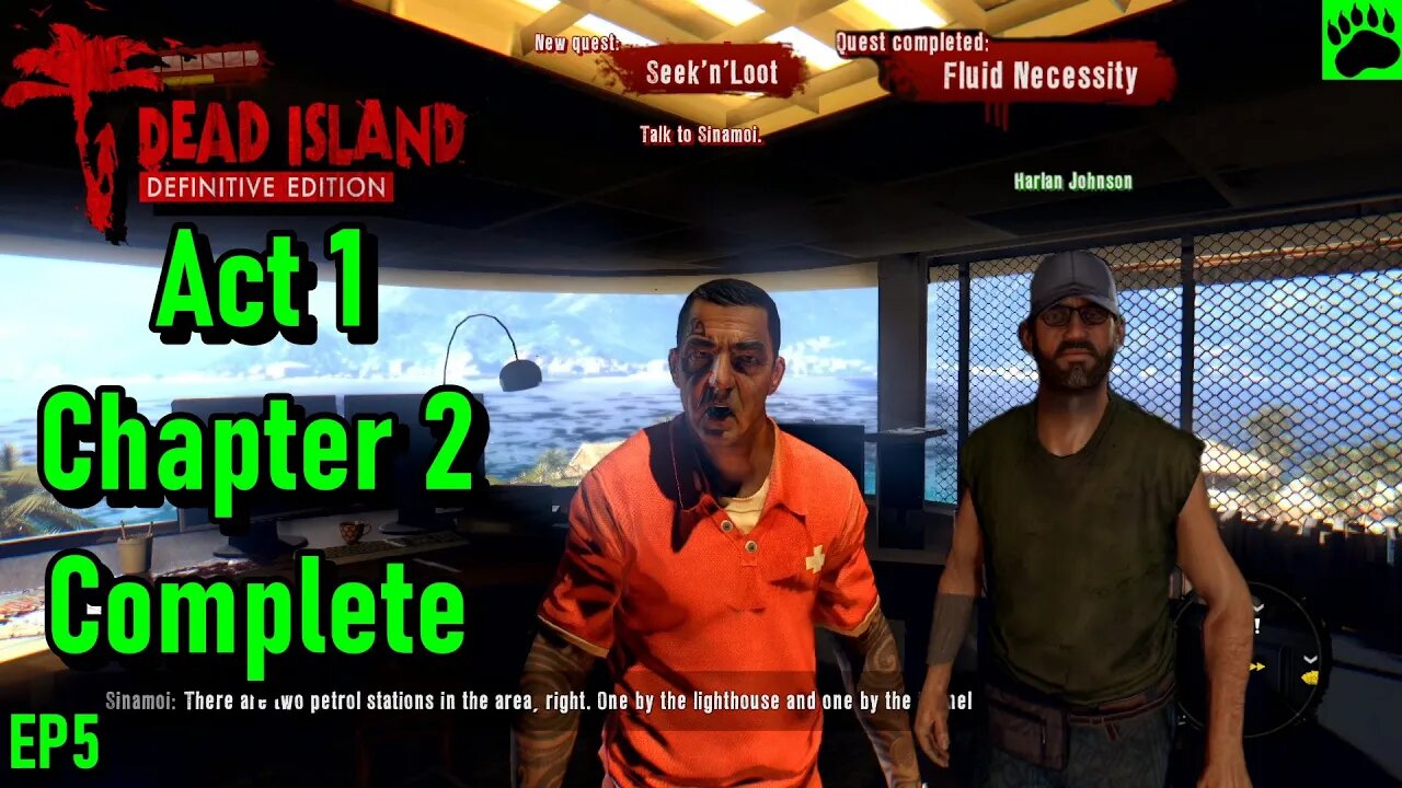 Dead Island Gameplay - Completing Act 1 Chapter 2