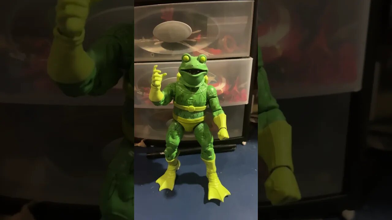 #shorts #actionfigures #marvellegends Frog-Man! (Shoutout @TheComicBinge) #toys #marvelcomics