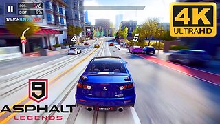 The Need for 4k Speed - Asphalt 9 Short Gameplay in HD