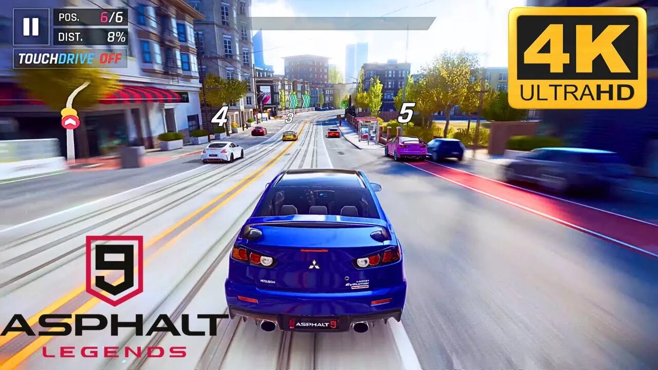 The Need for 4k Speed - Asphalt 9 Short Gameplay in HD