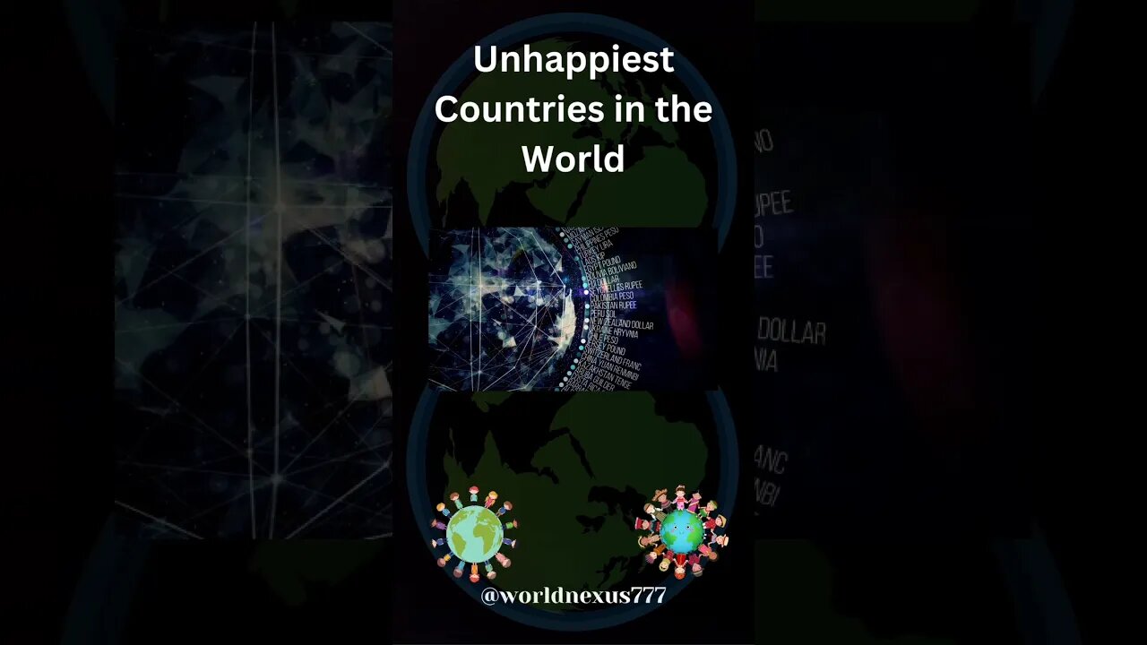 Unhappiest Countries in the World | #viral #trending #youtubeshorts #trendingshorts #unhappiness