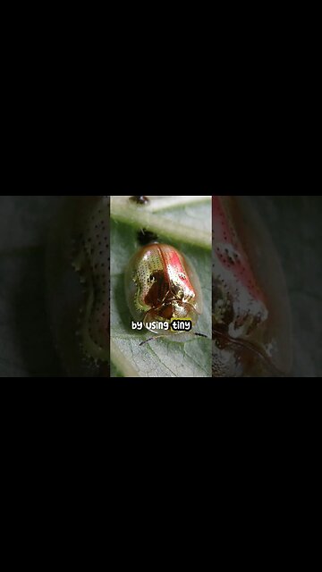 Incredible Communication Skill of Golden Tortoise Beetle
