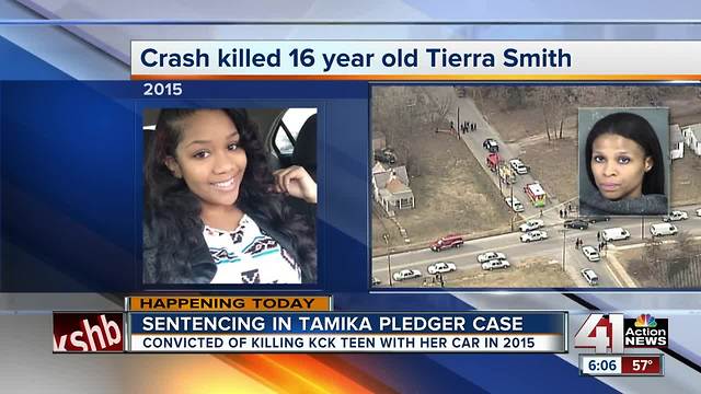 Tamika Pledger to be sentenced for manslaughter in fatal crash