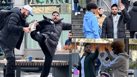 I nearly lost my leg prank | money grows on his long hair prank | calling strangers | joker pranks