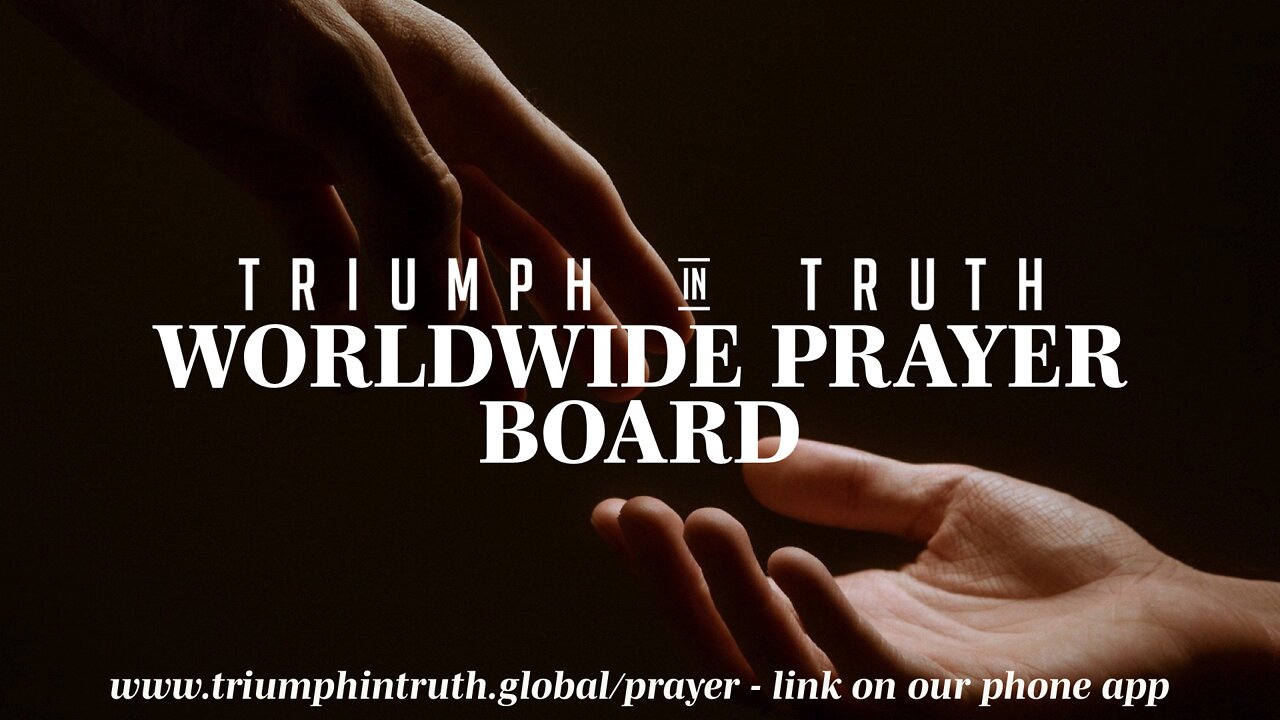 Worldwide Prayer Board