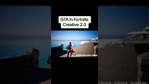 GTA no fortnite no criativo 2.0!!! #viral #fortnite #shorts