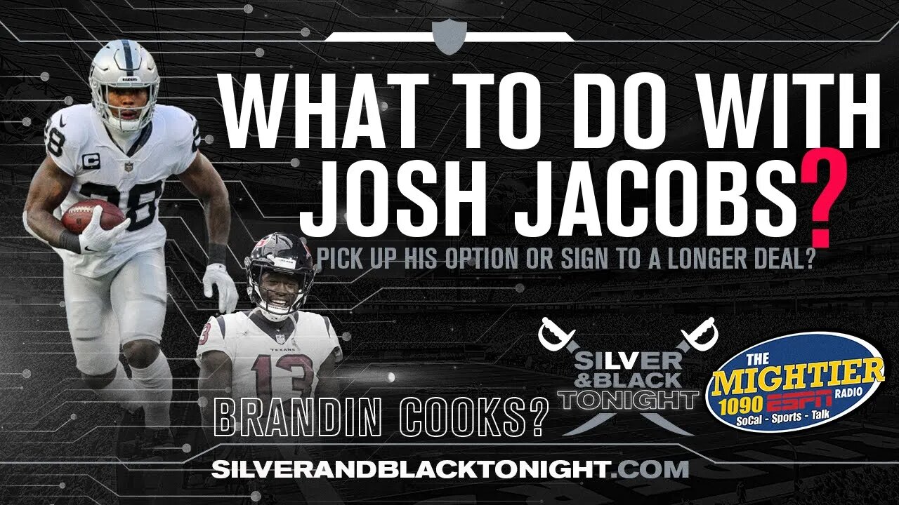 Raiders: What To Do About Josh Jacobs