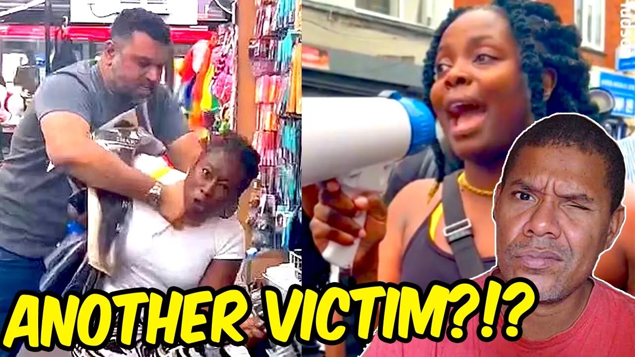 BLACK WOMAN IS ANGRY AND A VICTIM