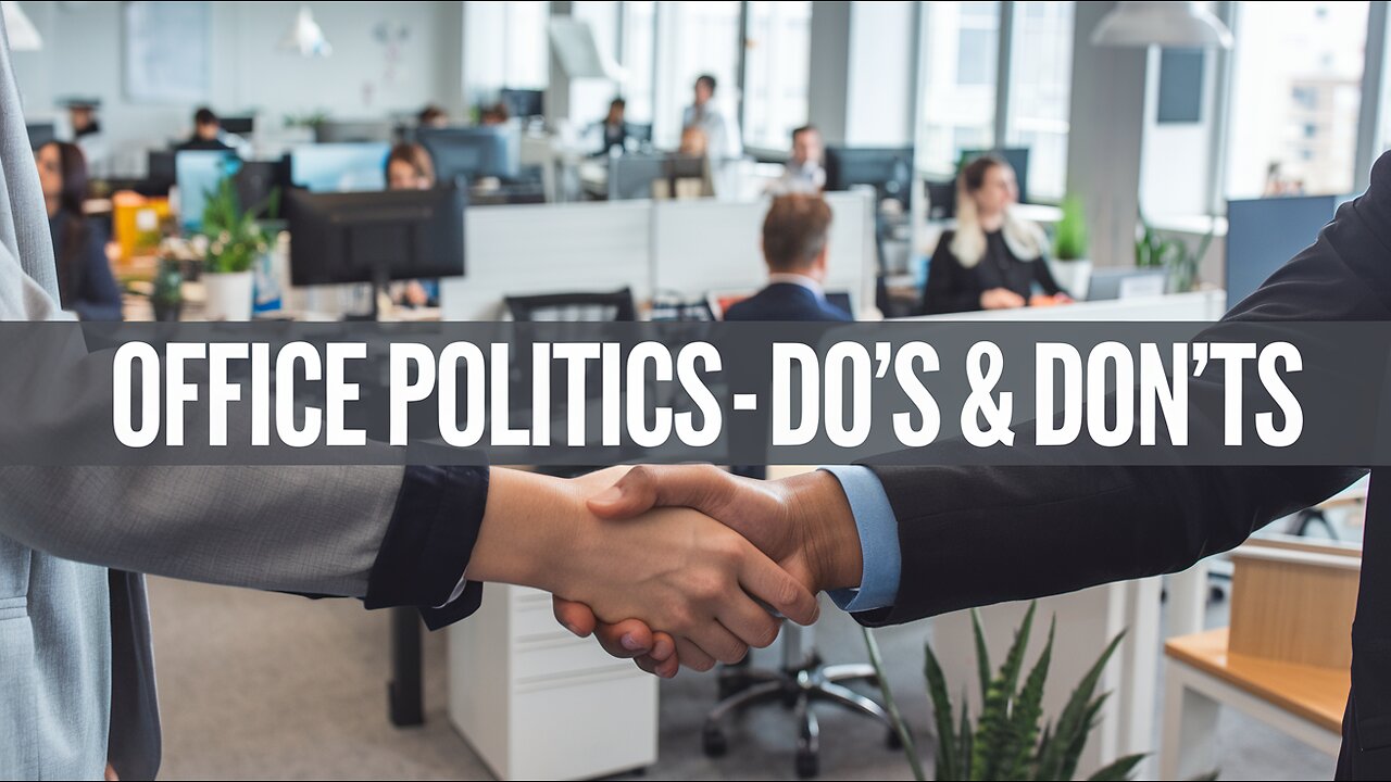 "Office Politics 101: The Do’s, Don’ts, and Drama! 🎭"