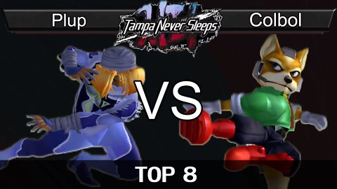 PG|Plup (Sheik & Samus) vs. SS|Colbol (Fox) - Melee Top 8 - TNS 6