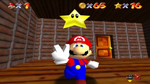 Super Mario 64 star 16