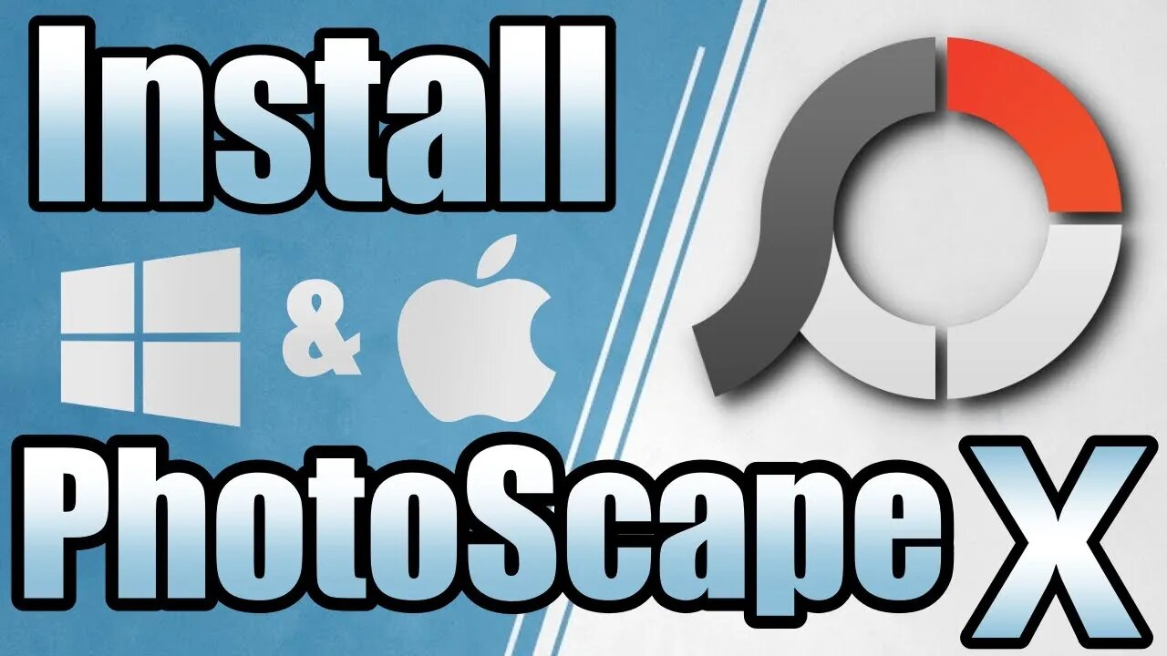 How To Install PhotoScape X