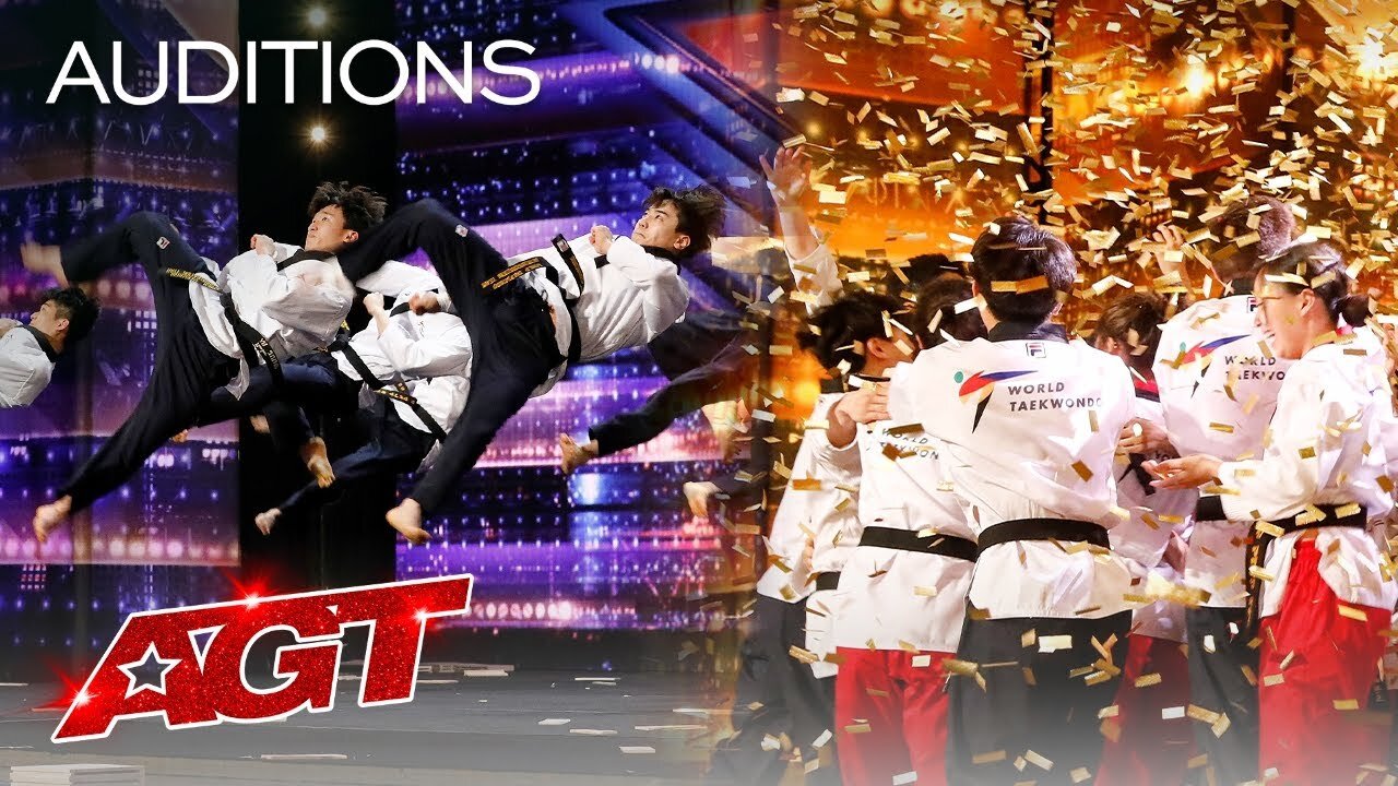 Golden Buzzer: World Taekwondo Demonstration Team Shocks the Judges - America's Got Talent