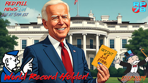 Biden Goes For Gold - Breaks Obama’s Record For Clemency on Red Pill News Live