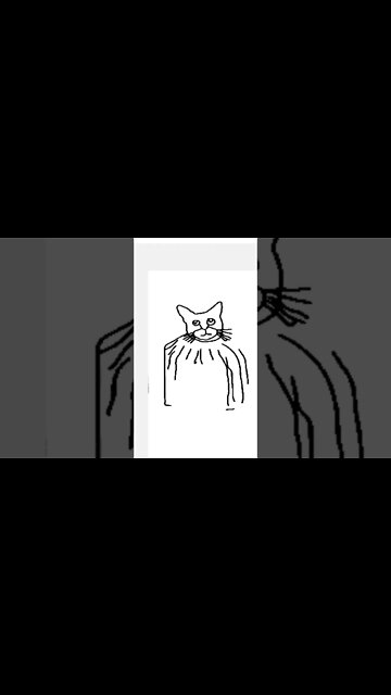 2 Cats in Pumpkins Drawing #halloween #halloween2022 #cats