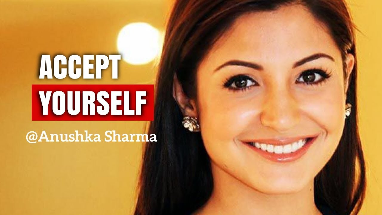 Don't Try To Be This Perfect Person Anushka Sharma Inspirational Speech