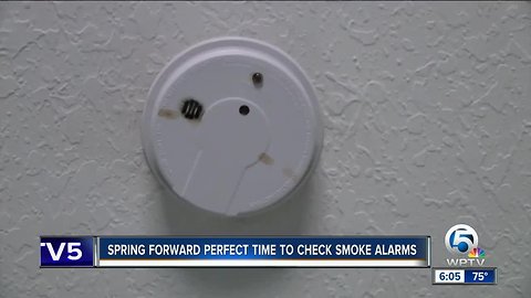 Firefighter: Check smoke detectors as we 'spring forward'