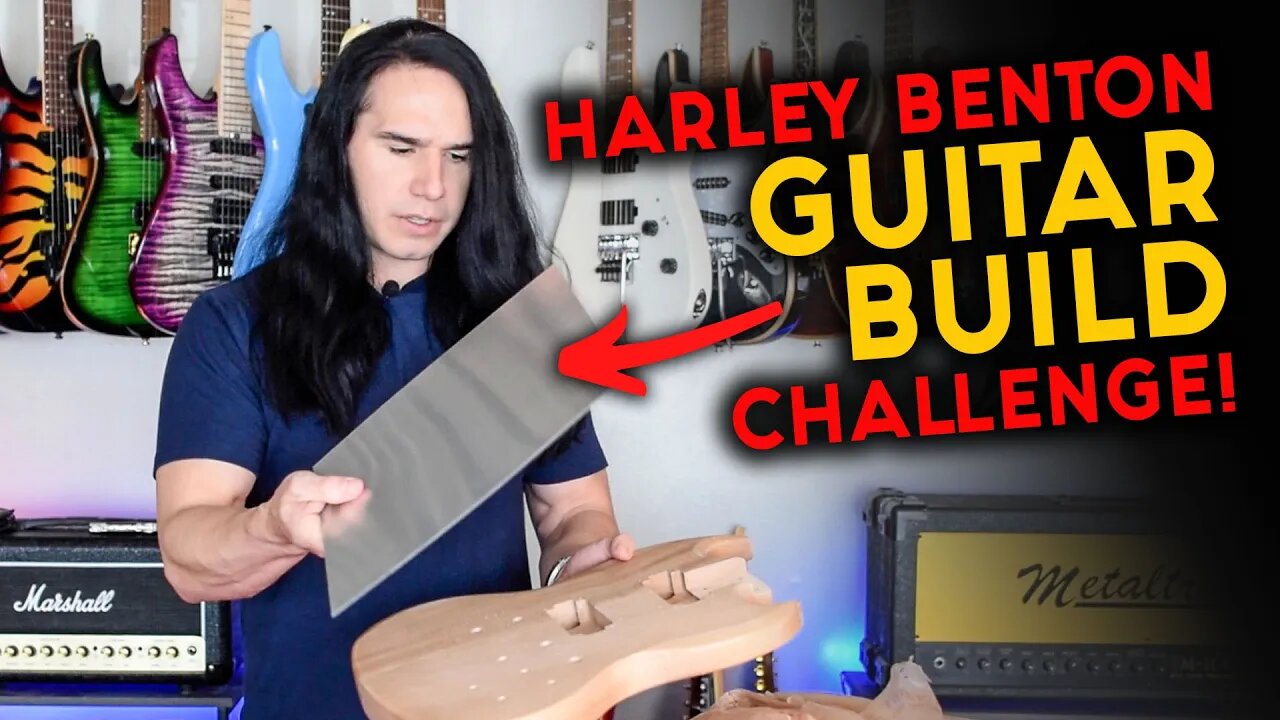 Build A HARLEY BENTON GUITAR KIT... WIN BIG! #DIYKitChallenge22