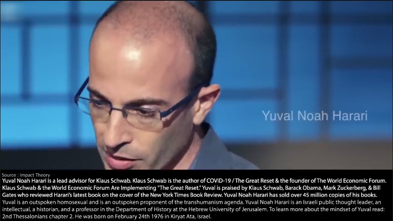 Yuval Noah Harari | "We Are Now Hackable Animals. To Hack a Human Being You Need Alot of Data, Especially Biometric Data. Secondly, You Need Alot of Computing Power to Make Sense of All That Data. COVID Makes Surveillance Go Under the Skin."