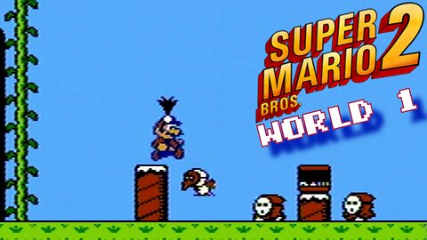 Super Mario Bros. 2 (Nintendo Entertainment System) World 1