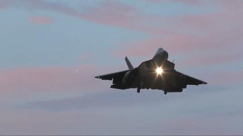 USAF F-22 Raptor Squadron Lands (6 August) At RAF Lakenheath On Way to the Middle East - Volume!