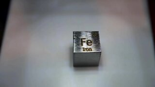 Iron Metal 10mm Density Cube 99.5% Pure