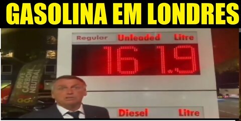 GLOBO NÃO MOSTROU! GASOLINA ESTA MAIS CARA EM LONDRES QUE NO BRASIL !
