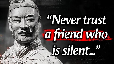 Sun Tzu's Ancient Life Lessons Men Learn Too Late In Life / quotes lounge /#quoteslounge /#quotes