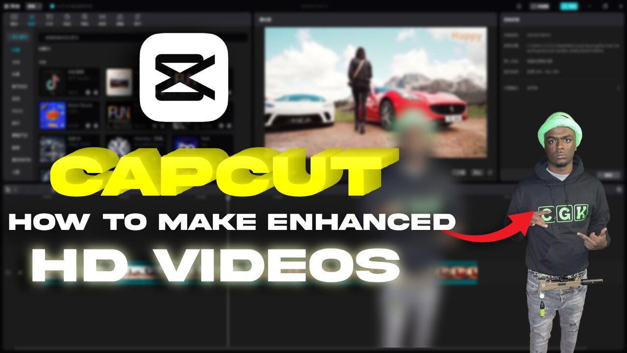 How To Make Enhanced Visuals In Capcut