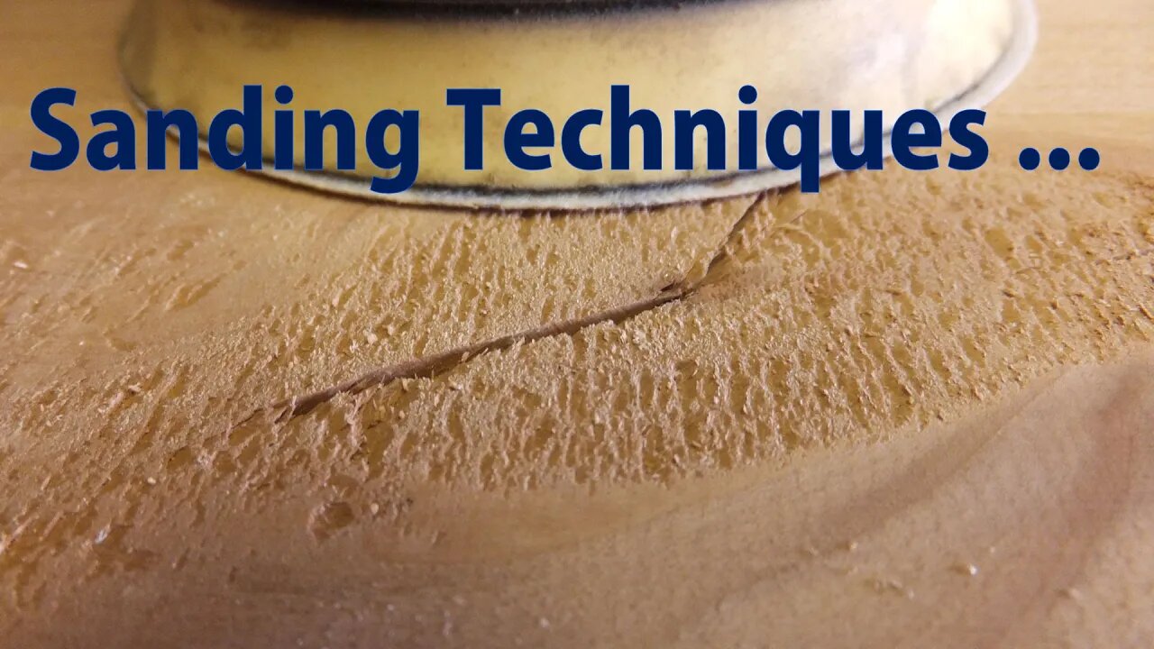Sanding Techniques - Beginners #13 - woodworkweb