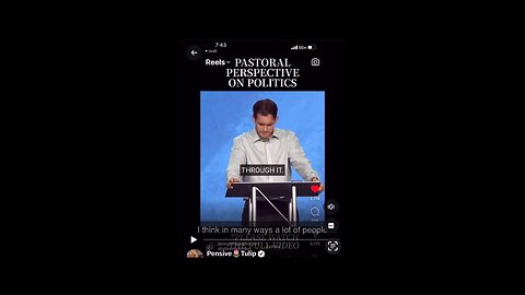 Pastoral perspective on politics