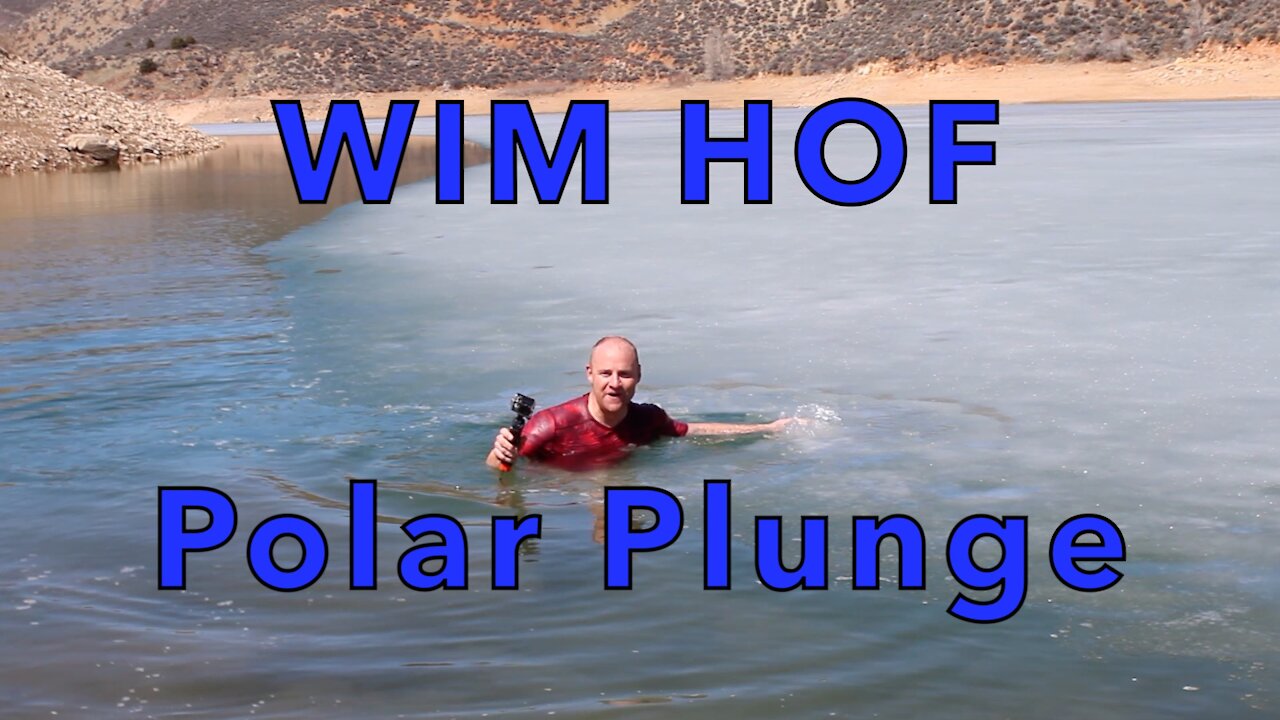 Jumping into a Frozen Lake (Wim Hof Polar Plunge)