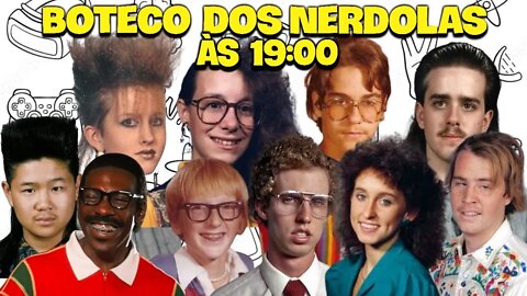 Boteco dos Nerdolas Ep. 27 - A Live Mais Feminina e Internacional Até Hoje