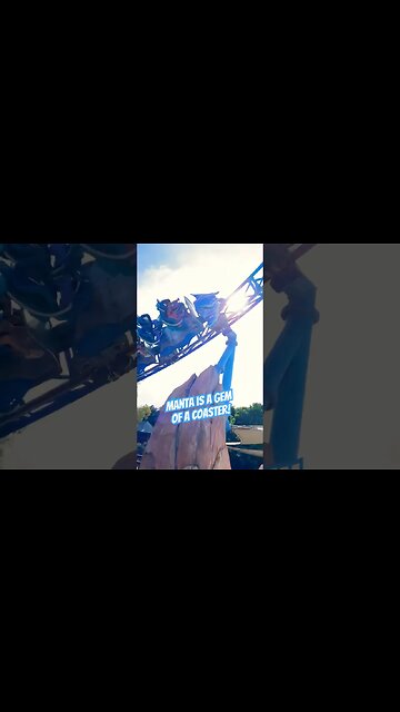 Manta at SeaWorld San Diego #seaworldsandiego #seaworld #manta #coaster