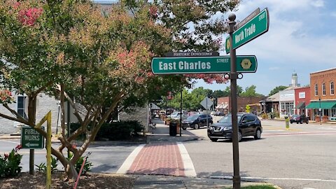 Walk and talk tour of the Matthews, NC, town center - Small Towns & Cities Series