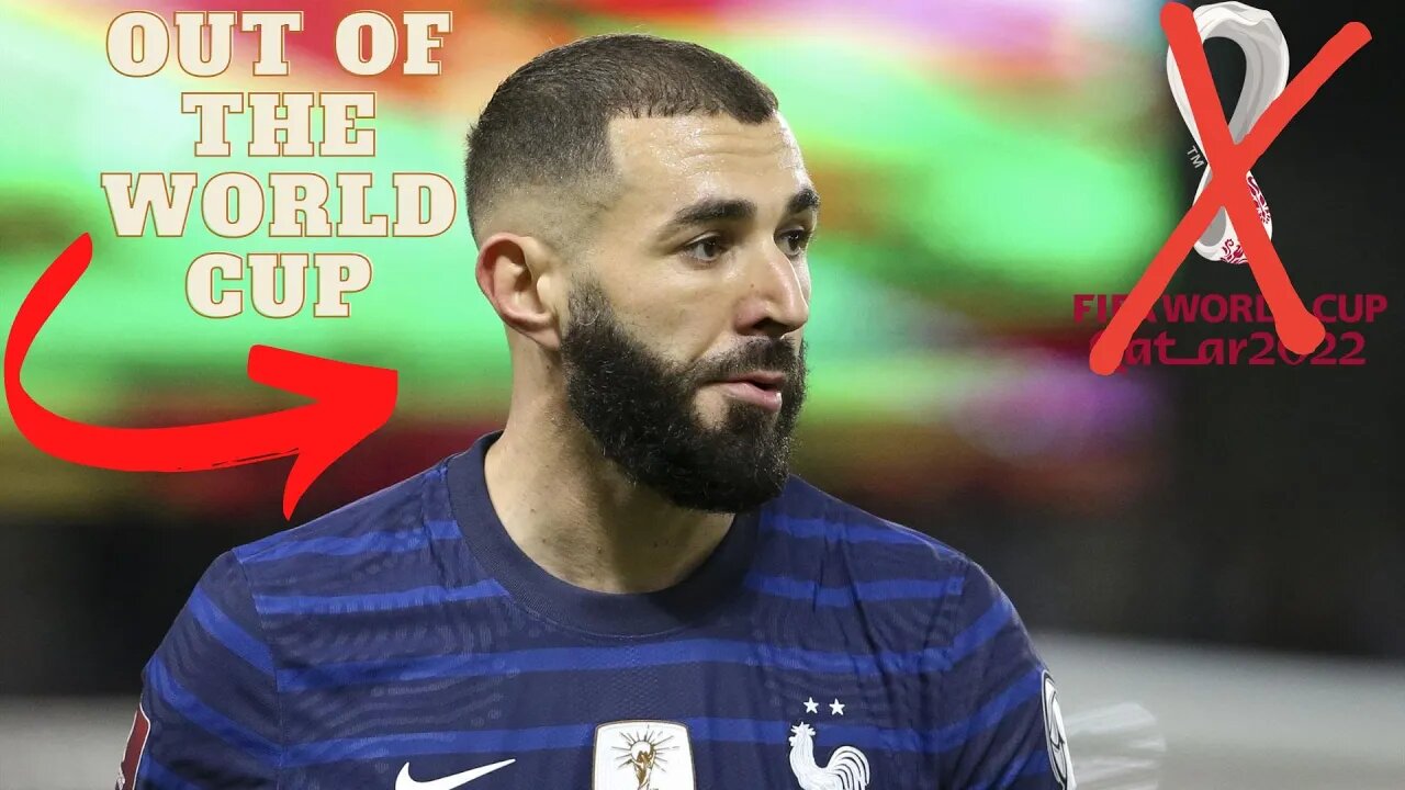 Karim Benzema Out Of The World Cup! #karimbenzema #worldcup2022 #qatar2022