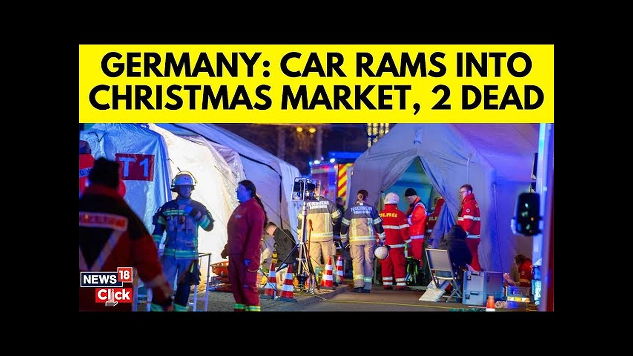 Germany News Today | Germany Christmas Market Attack, At Least Two Dead, 68 Injured | N18V