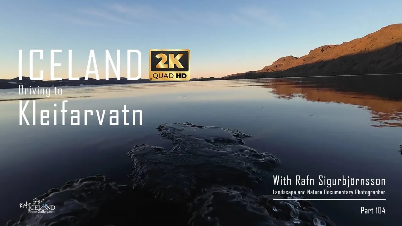 Iceland – Driving to Kleifarvatn Lake │ Part 104