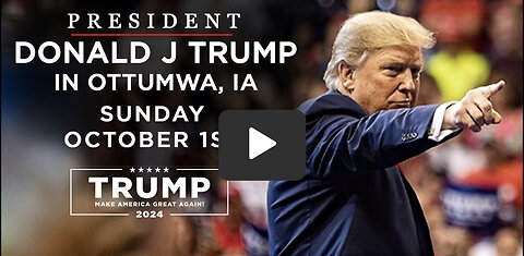 President Trump Speaks in Ottumwa, IA (10.01.23)