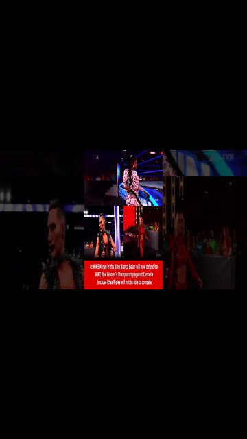 #SHORTS WWE Money in the Bank 2022 Ripley Out Mella In