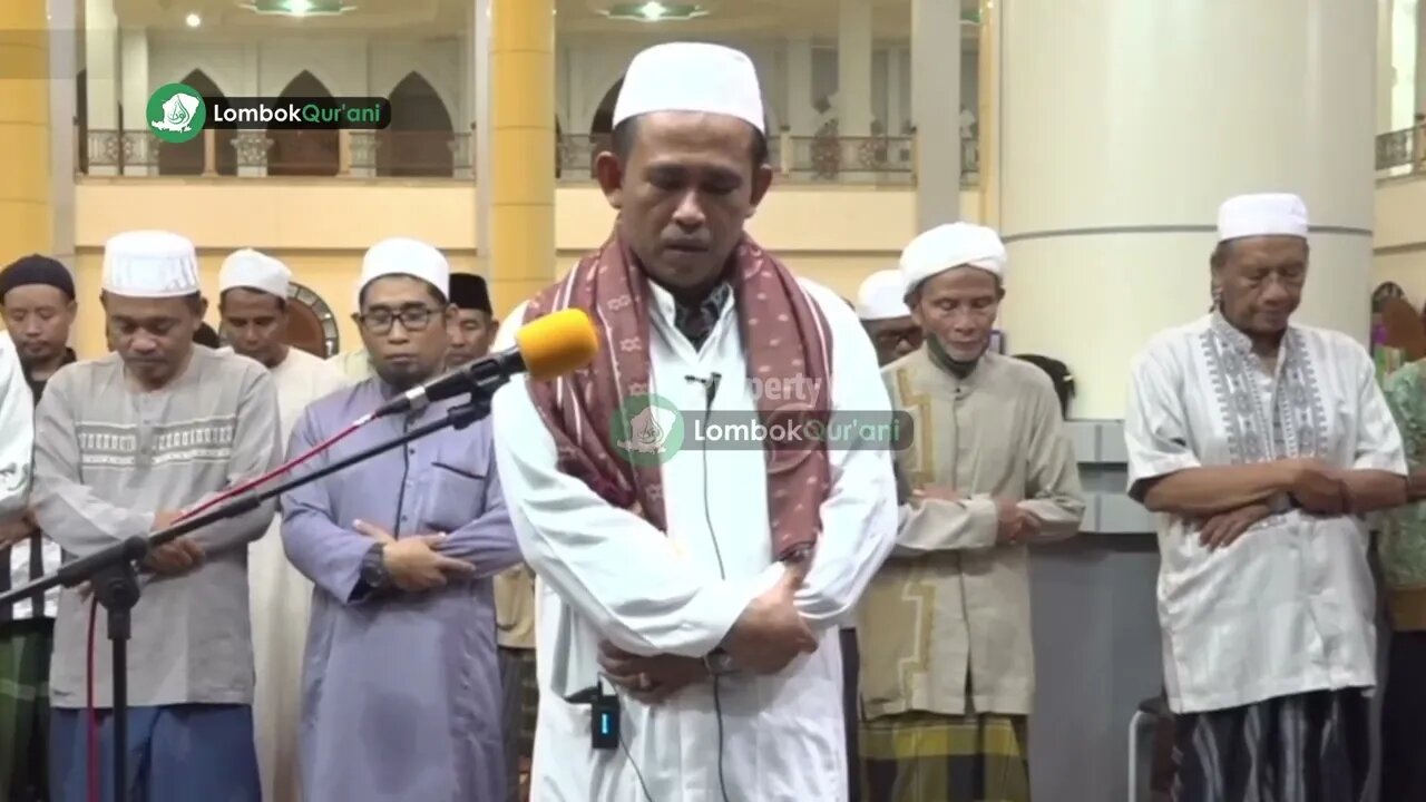 Masyaa Allah!! Imam Sholat Suara Merdu Iramanya Bikin Hati Tenang TGH. Lalu Ibrahim Lukman